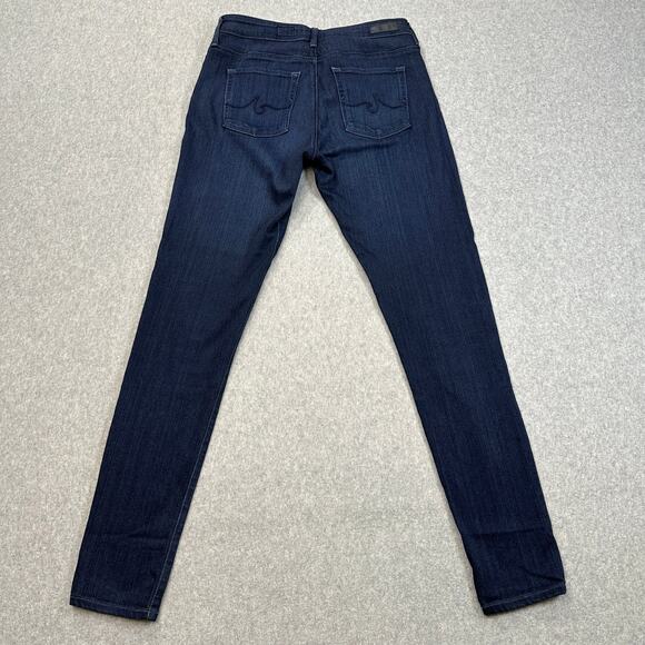 Adriano Goldschmied Jeans WMNS 29R Blue Basin Farrah Skinny Stretch High Rise - Picture 4 of 12